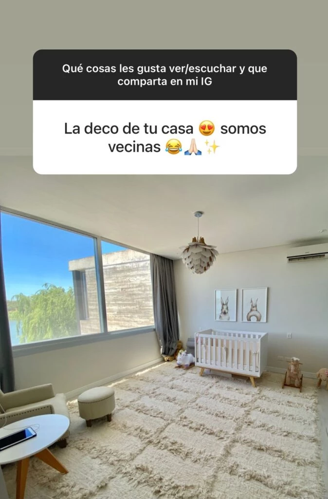 La habitación de California, la hija de Sofía Zámolo