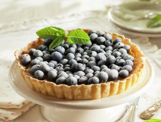 La receta de tarta de arándanos y ricota: perfecta para la hora del mate