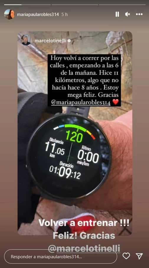 La respuesta de Paula Robles al posteo de Marcelo Tinelli