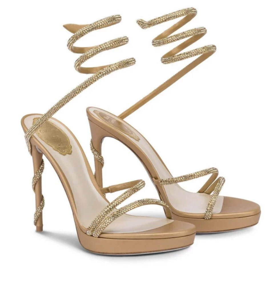 Las sandalias de Zaira Nara. Foto: web.