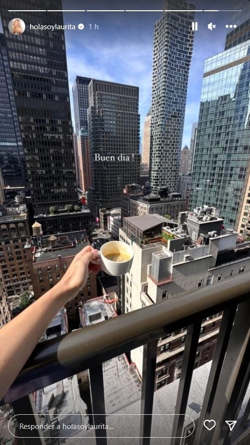 Laurita Fernández en Nueva York