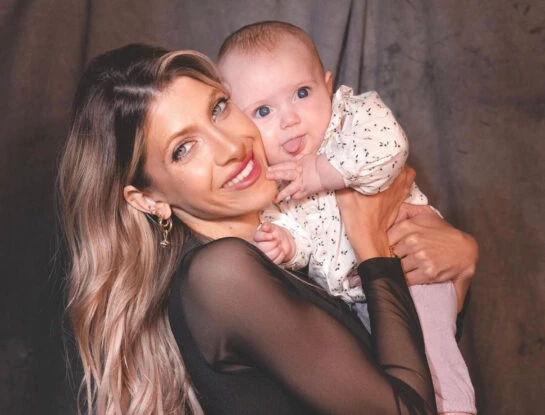 Cande Ruggeri muestra el avance de su beba Vita y celebra su primer hito