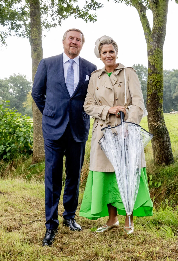 Los looks de Máxima Zorreguieta y el rey Guillermo