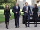 Los príncipes de Gales y los duques de Sussex juntos cuando falleció la reina Isabel II. Foto: Pinterest. 