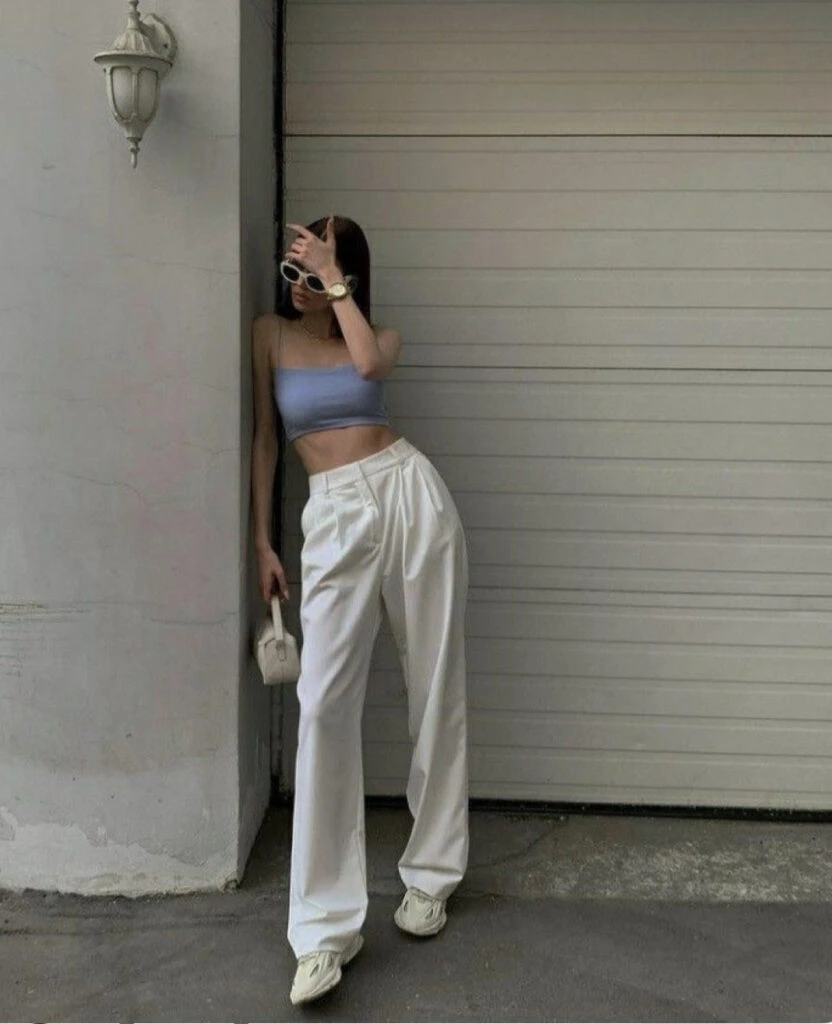 Los top bandeau está de vuelta. Foto: Pinterest.