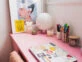 "Toda mi vida quise tener un escritorio rosa, y lo tengo ahora, a los 38 años". 