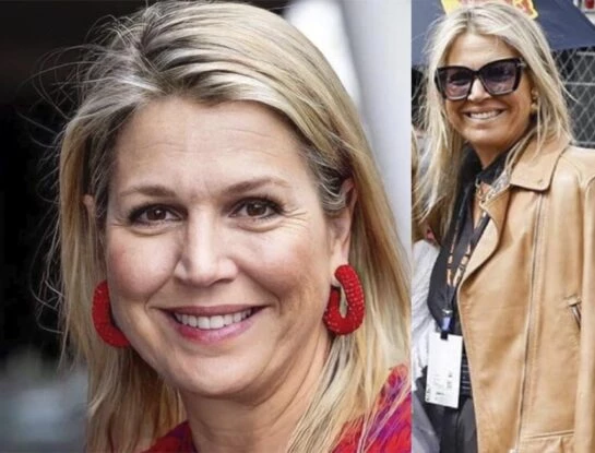 El estilismo súper canchero de Máxima en el Gran Premio de la F1