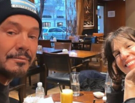 Marcelo Tinelli y Paula Robles entrenan juntos en las calles porteñas