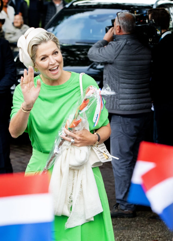 Máxima Zorreguieta lució un look verde