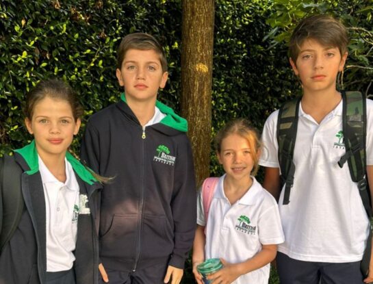 Wanda Nara compartió imágenes del primer día de colegio de sus hijos en Turquía