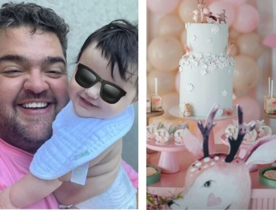 Las fotos del primer cumple de Inés, la hija de Darío Barassi