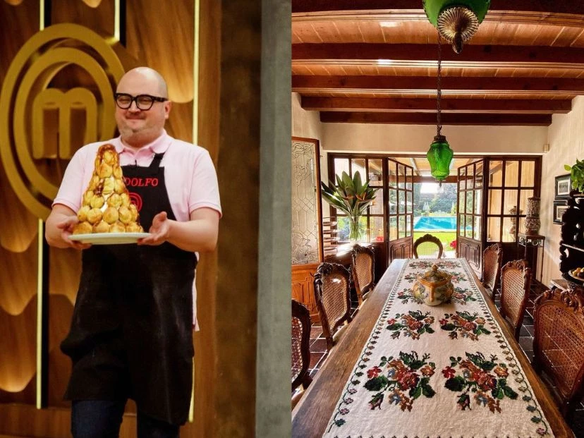 Así es la fabulosa casa de Rodolfo, el finalista de MasterChef