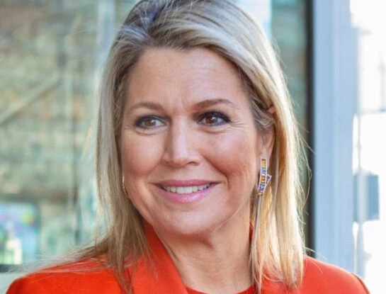 Así es el look floreado de Máxima Zorreguieta
