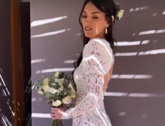 El look de novia súper romántico de Inés, la hermana de Sofía "Jujuy" Jiménez