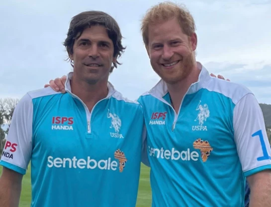 Príncipe Harry y Nacho Figueras juntos en Japón