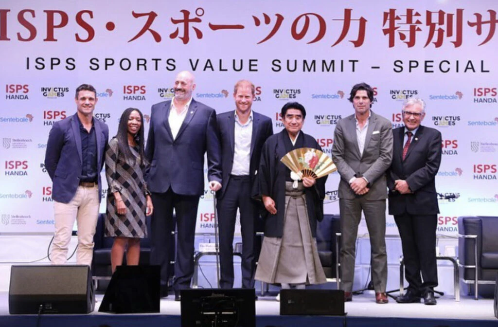 Príncipe Harry y Nacho Figueras juntos en Japón. Foto: Instagram.