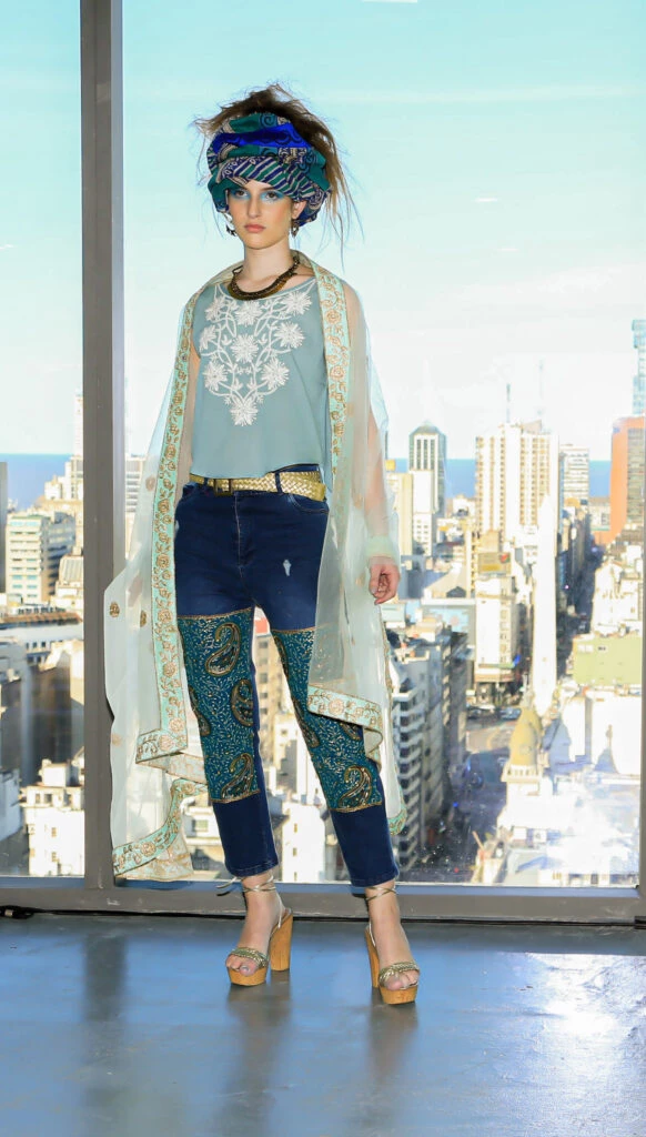 Rosarito en el Argentina Fashion Week.