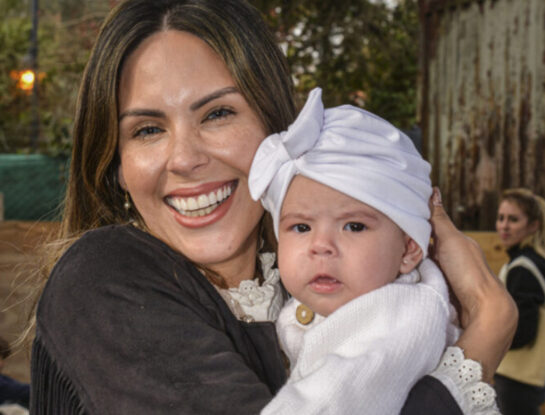 Sarah Burlando, la hija de Barbie Franco, adoptó la tendencia fashionista que impuso Cielo Bublé, la hija de Luisana Lopilato