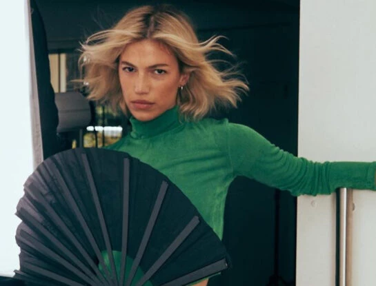 Stefi Roitman apostó a las uñas verde palta, el color tendencia esta primavera