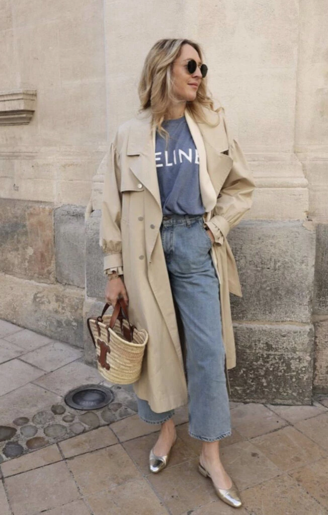 Trench, la prenda perfecta de entretiempo. Foto: Pinterest.