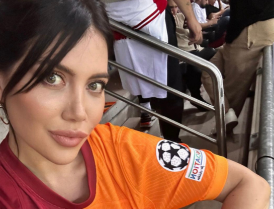 Así es el look athleisure de Wanda Nara para ir a la cancha
