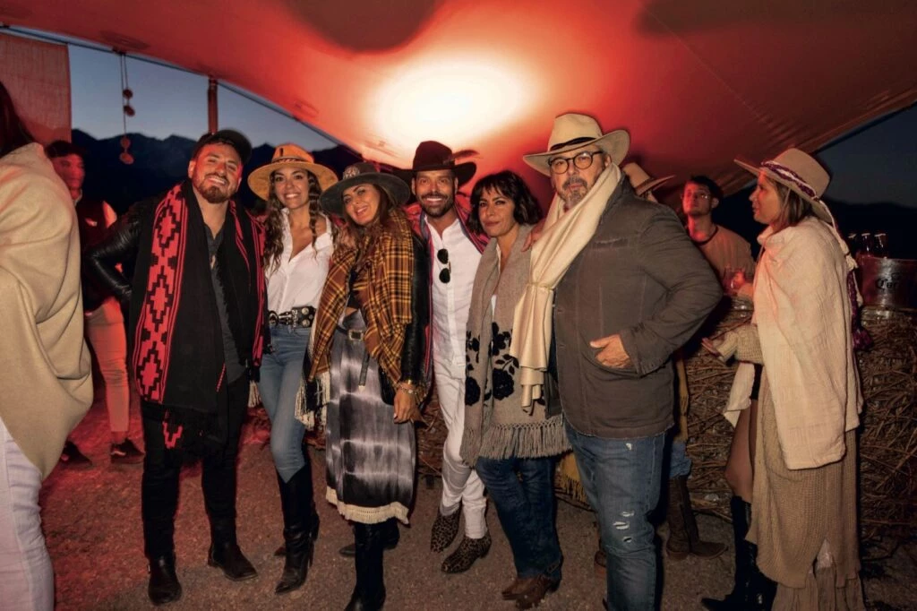 Mariano Caprarola y Silvina Luna juntos en 2021 en un evento de Gente.