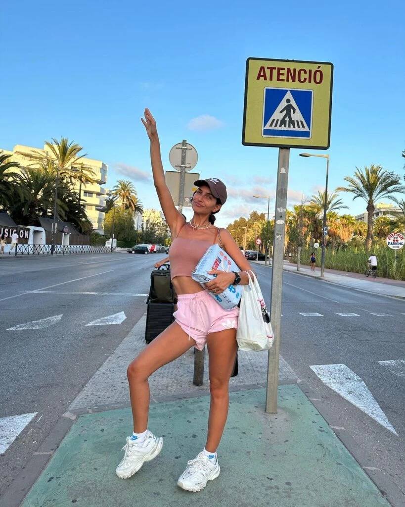 Zaira Nara con look veraniego