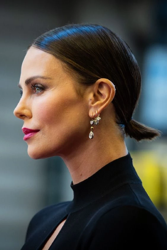 micro rodete peinado de fiesta ideal para pelo corto o poco pelo