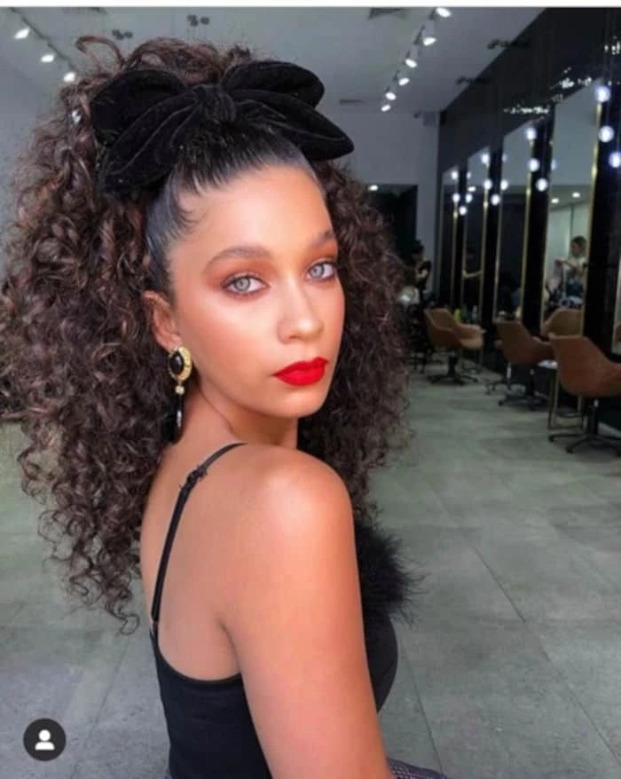 peinados faciles para pelo con rulos