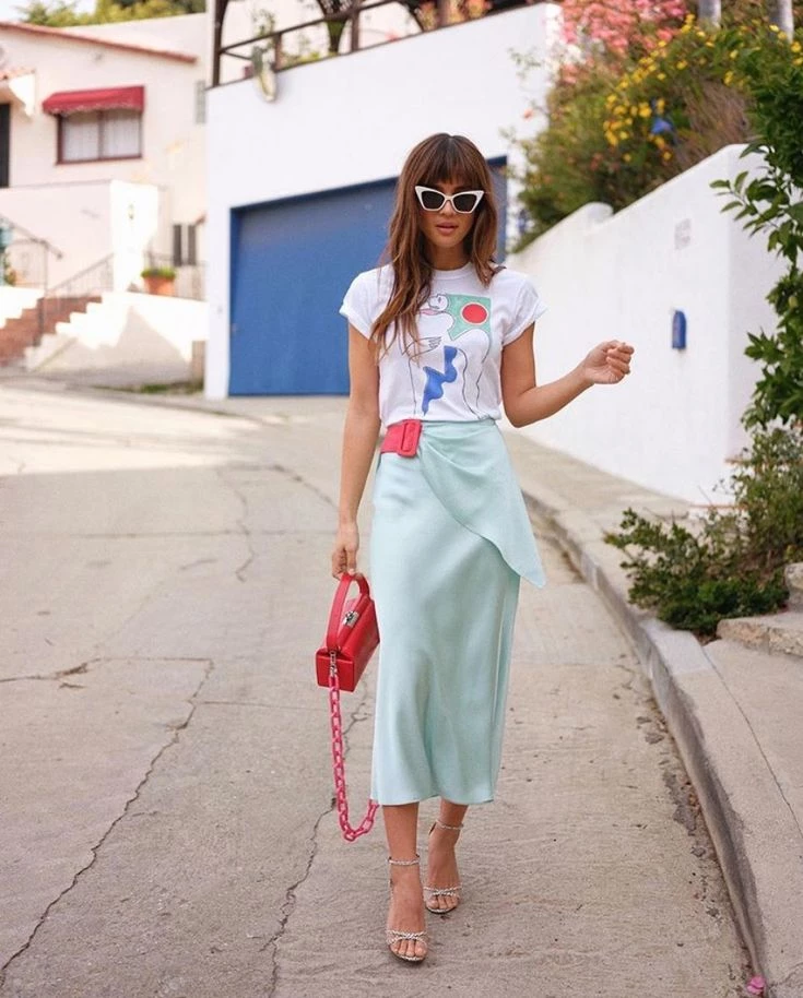 pollera pareo item de moda temporada 2024