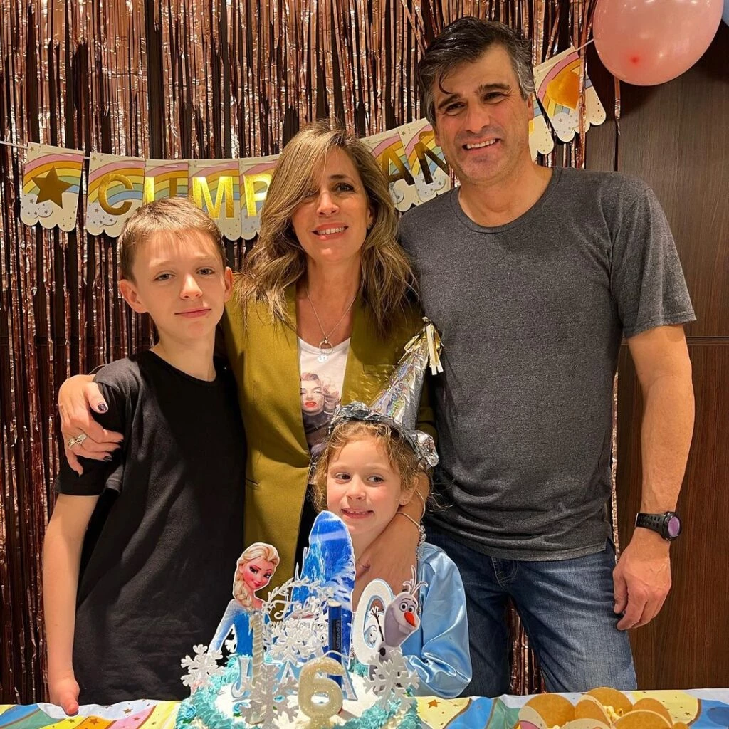 Cumpleaños de Juana, hija de Sandra Borghi