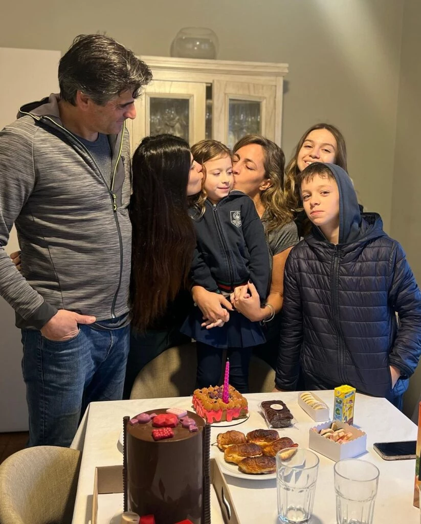 Cumpleaños de Juana, hija de Sandra Borghi