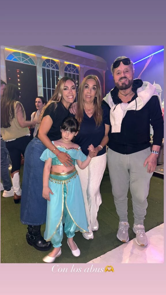 Cumpleaños de Moorea, la hija de Floppy Tesouro