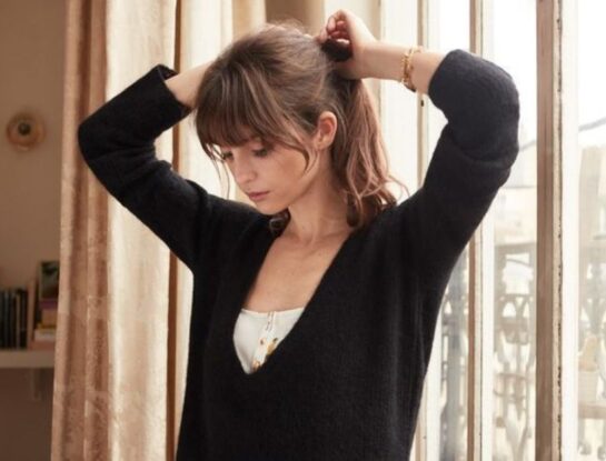 5 peinados effortless ideales para usar con flequillo