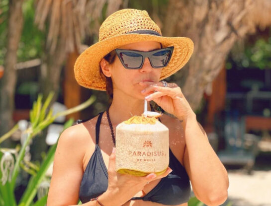 Agustina Cherri compartió fotos de sus soñadas vacaciones en México