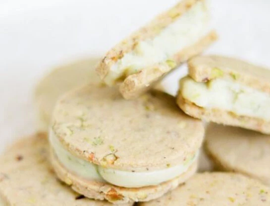Alfajores de pistacho, la receta perfecta para la hora de la merienda