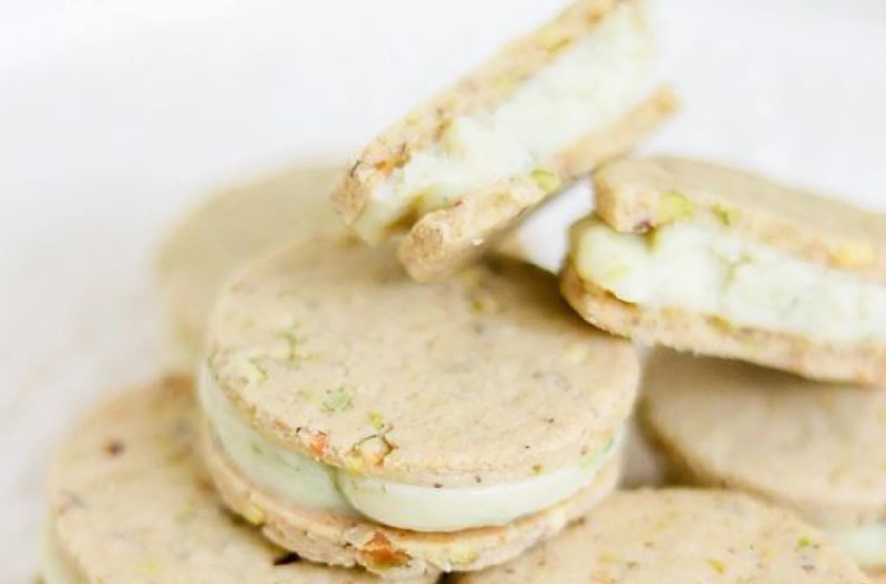 Alfajores de pistacho, la receta perfecta para la hora de la merienda