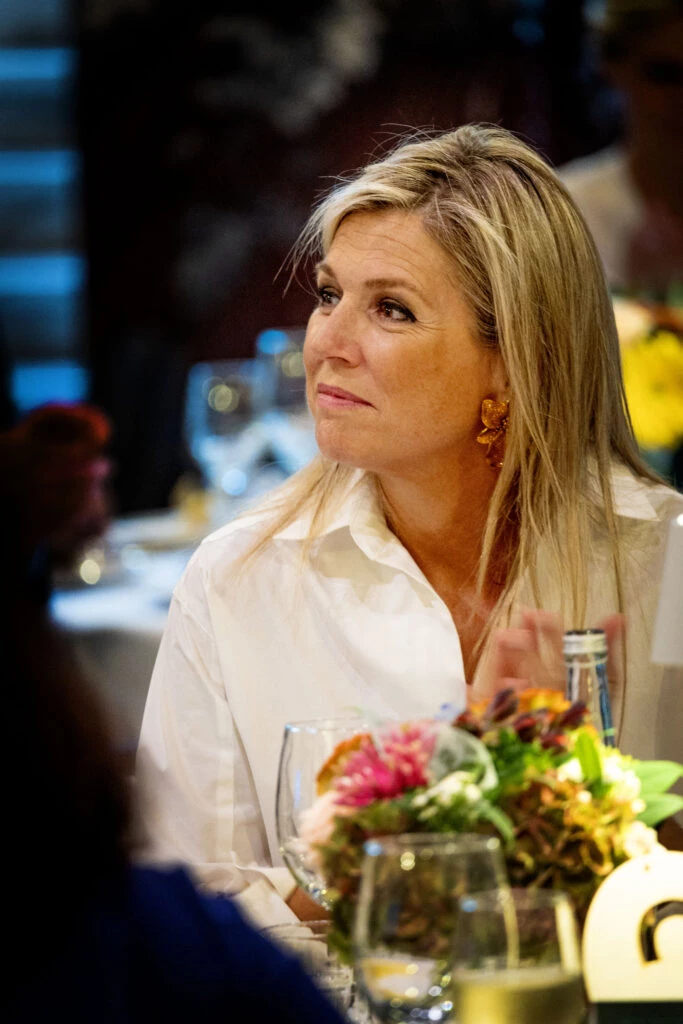 Así es el impactante look de Maxima. Foto: Fotonoticias.