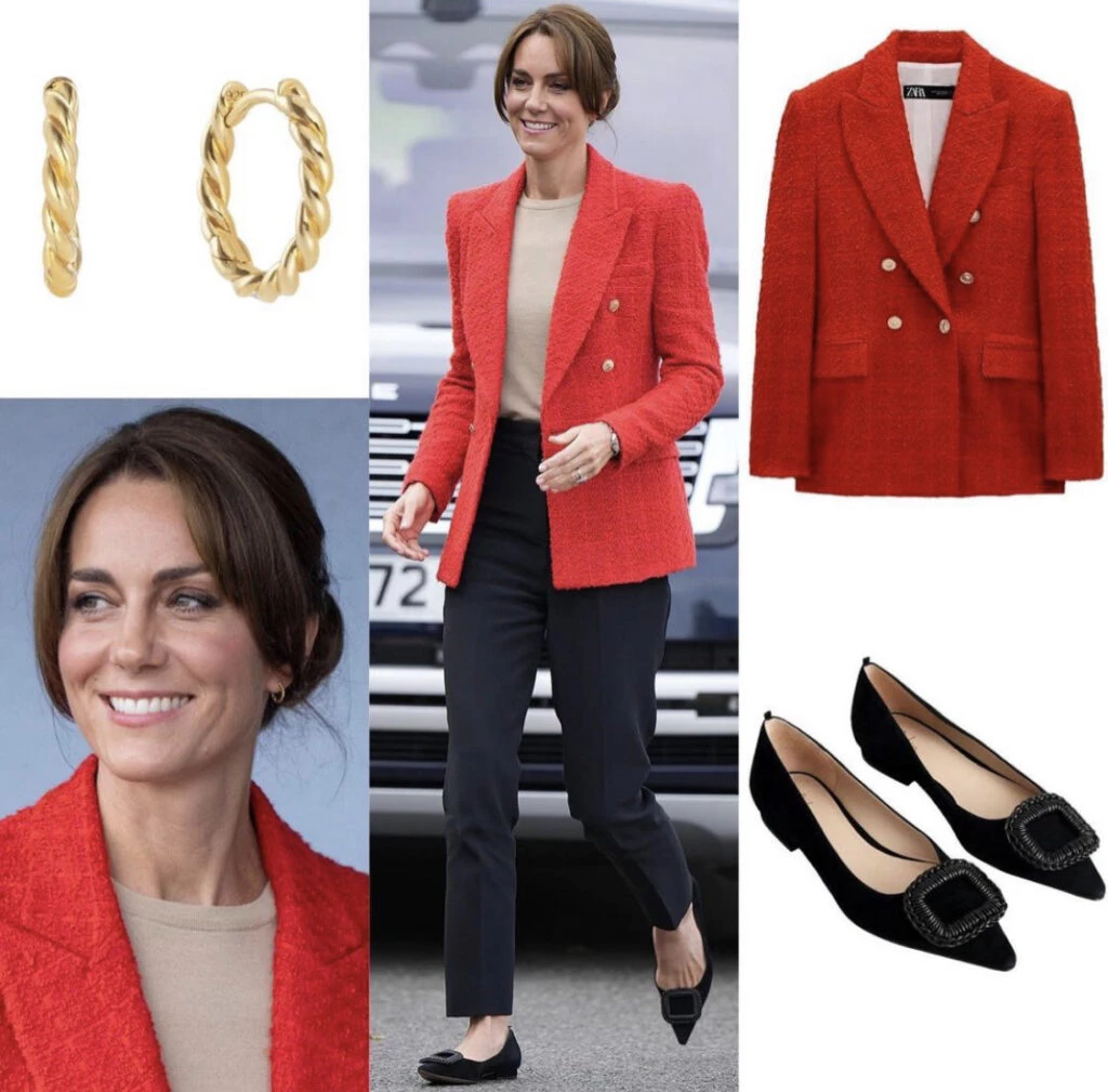 Así es el look casual de Kate Middleton. Foto: Instagram.