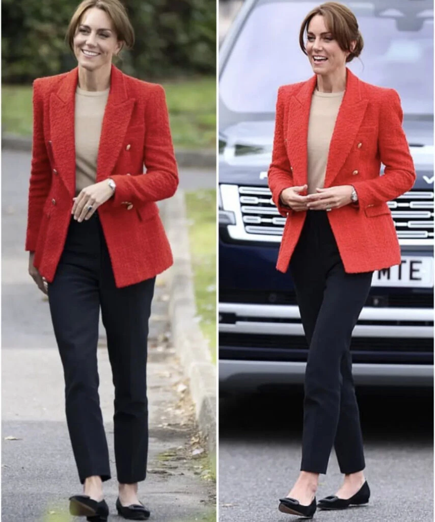 Así es el look casual de Kate Middleton. Foto: Instagram.