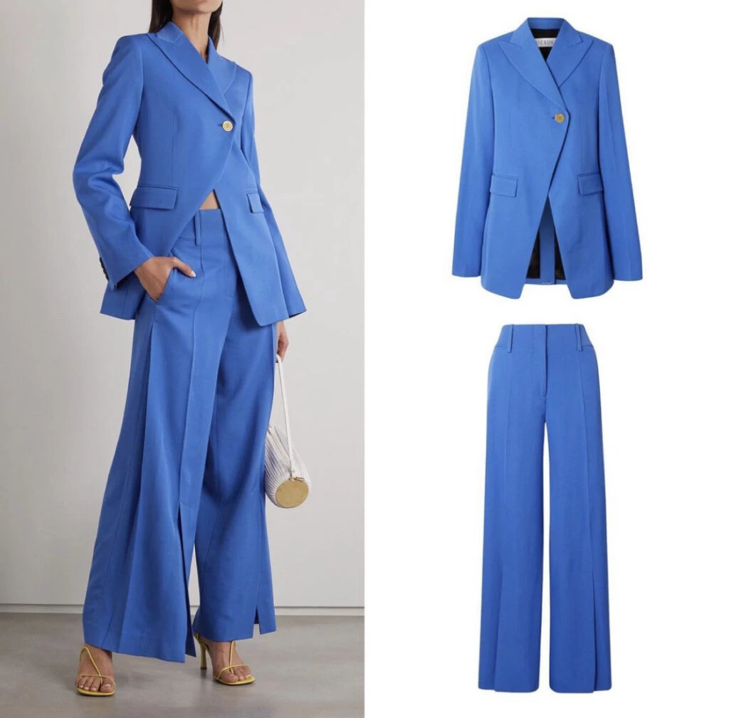 Así es el look monocromático que usó Rania de Jordania en Nueva York. Foto: Instagram.