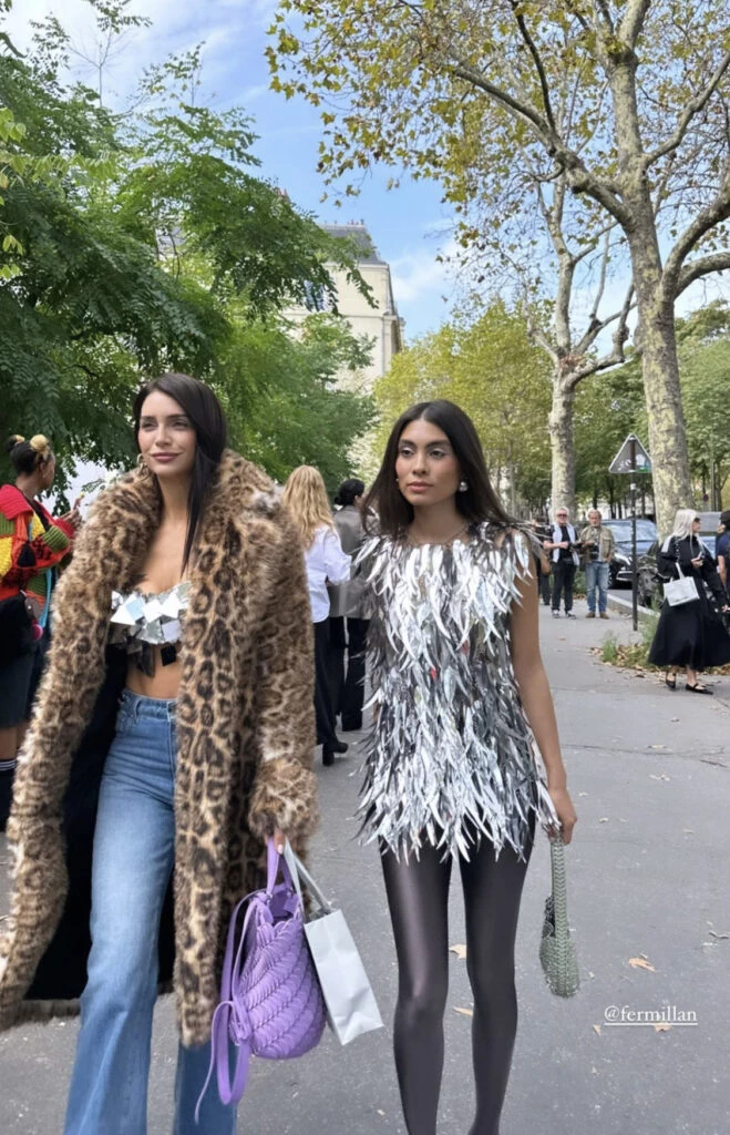 Así es el look súper trendy que usó Zaira Nara en el Paris Fashion Week. Foto: Instagram.