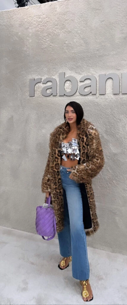 Así es el look súper trendy que usó Zaira Nara en el Paris Fashion Week. Foto:Instagram.