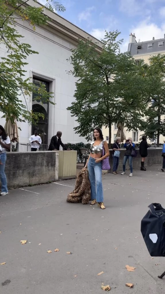 Así es el look súper trendy que usó Zaira Nara en el Paris Fashion Week. Foto: Instagram.