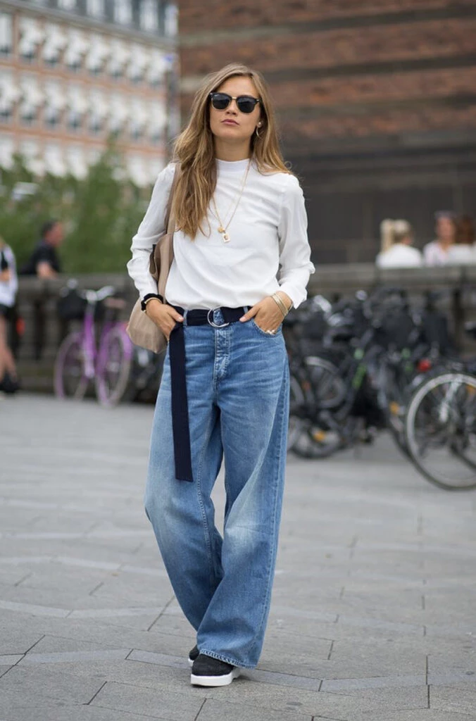 Así se usan los pantalones la próxima primavera/verano 23-24. Foto: Pinterest.