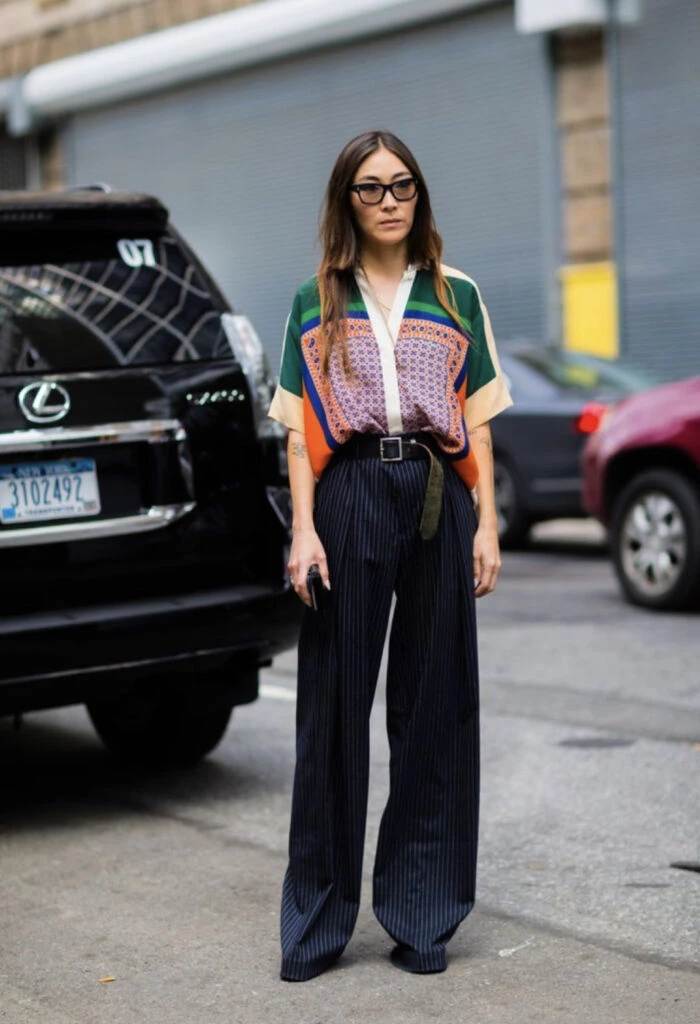 Así se usan los pantalones la próxima primavera/verano 23-24. Foto: Pinterest.