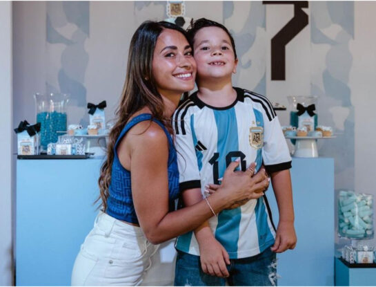 El emotivo mensaje de Antonela Roccuzzo para su hijo Mateo Messi, que está cumpliendo 10 años