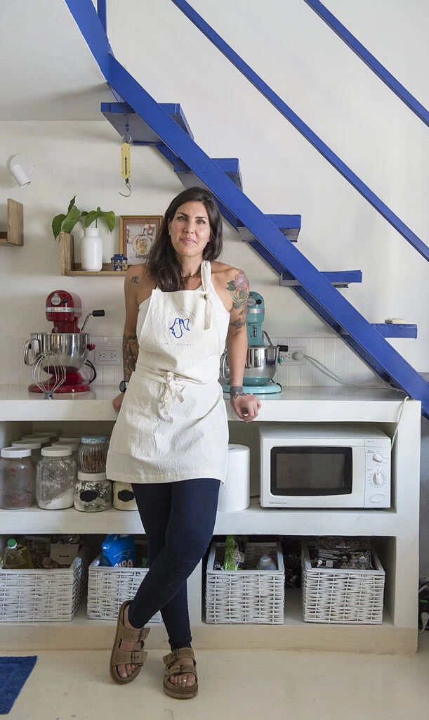 Belu Melamed cumplió el sueño de su pastelería propia. 