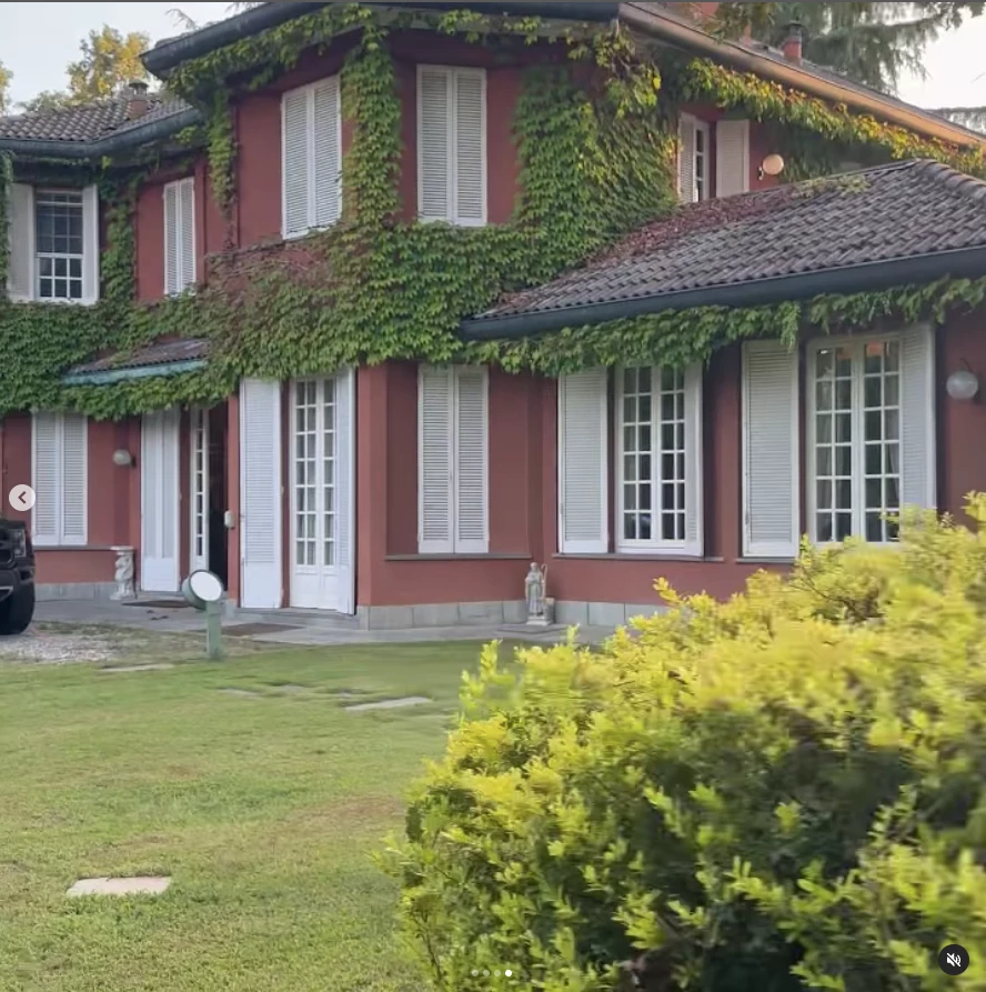 Wanda Nara mostró si casa de campo de Milán