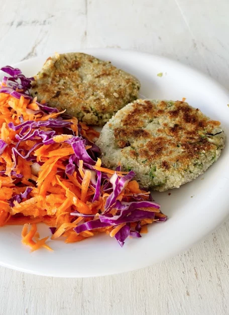 Hamburguesas de zucchini